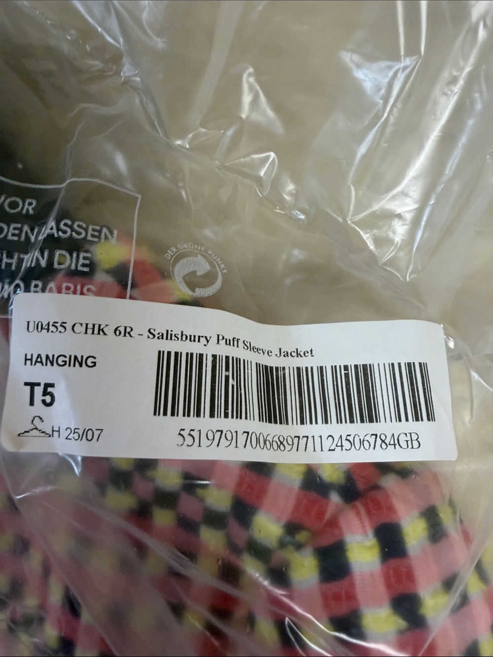 BODEN SALISBURY PUFF SLEEVE JACKET MULTI - 2R - Picture 10 of 10